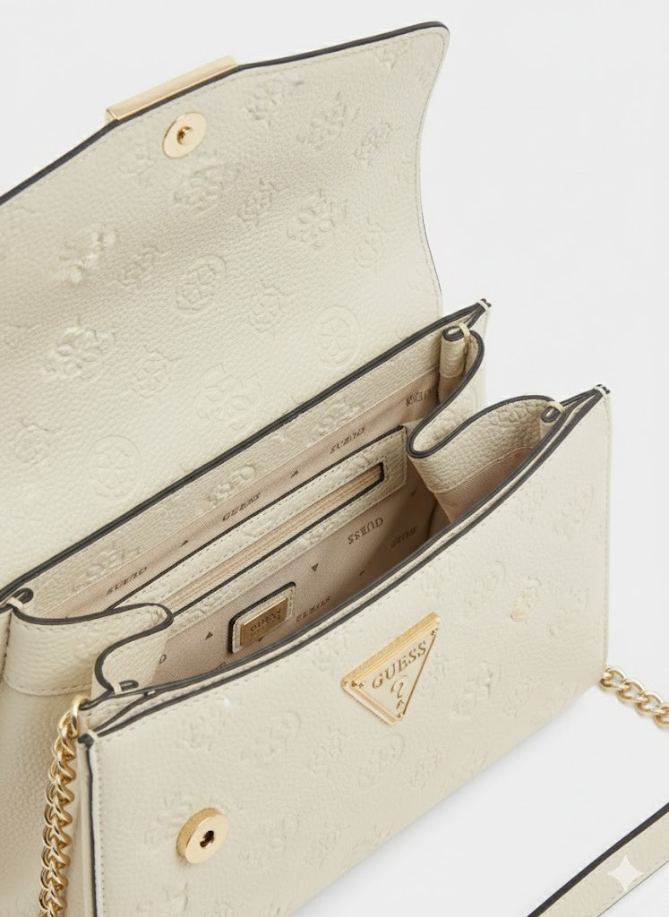 GUESS Kadın Omuz Çantası HWPD9888210 - EKRU