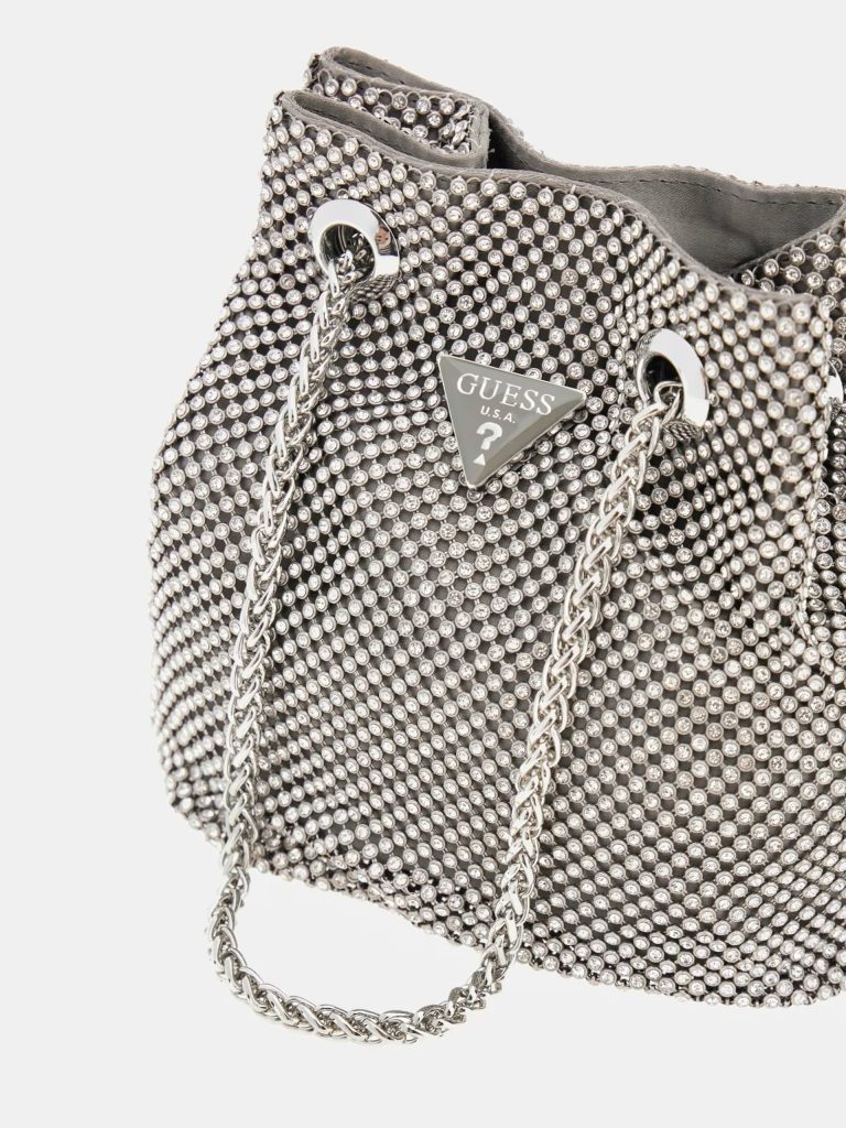 GUESS Taşlı Mini El Çantası HWRY9350750