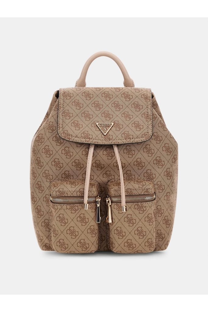 GUESS 4G Logolu Mini Sırt Çantası  HWSG7118310 - Latte