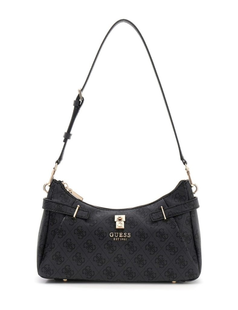 GUESS Karnilla Logo Omuz Çantası HWSG7833180 - ANTRASİT