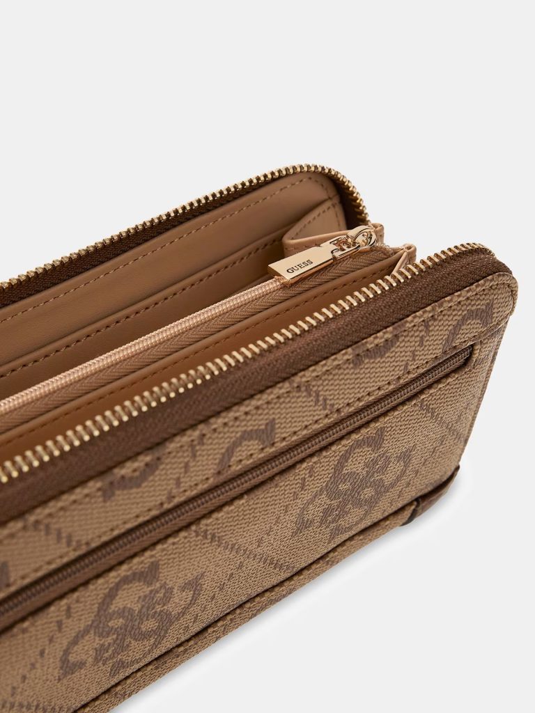 GUESS Karnilla 4G Maxi Cüzdan SWOS9901146 - kahve