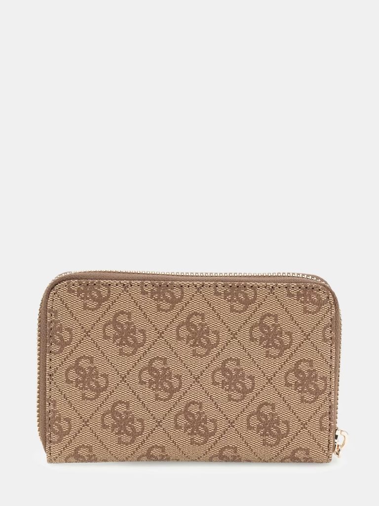 GUESS Laurel 4G Logolu Cüzdan SWSG7459140 - Latte