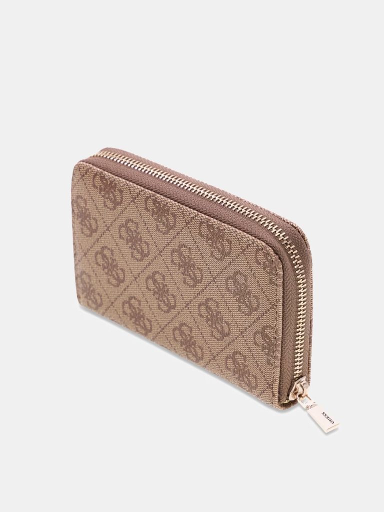GUESS Laurel 4G Logolu Cüzdan SWSG7459140 - Latte