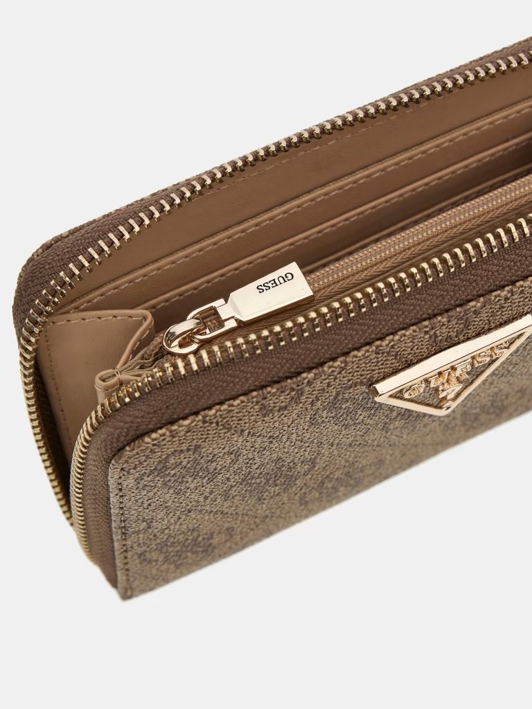 GUESS Laurel 4G Logolu Cüzdan SWSG7459140 - Latte
