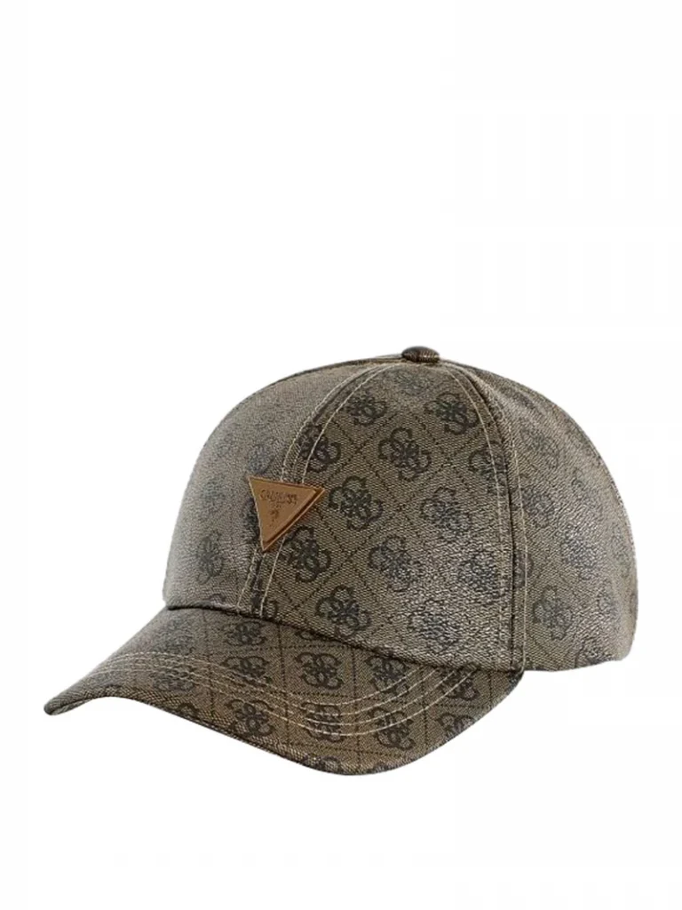 GUESS Logolu  Erkek Şapka  AM9546POL01 - kahve