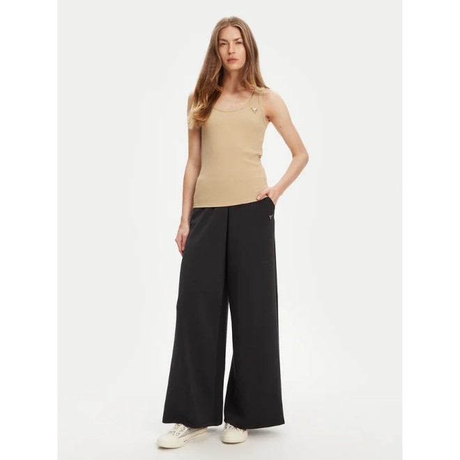 GUESS T-SHIRT V4YP06K8RT2 - KREM