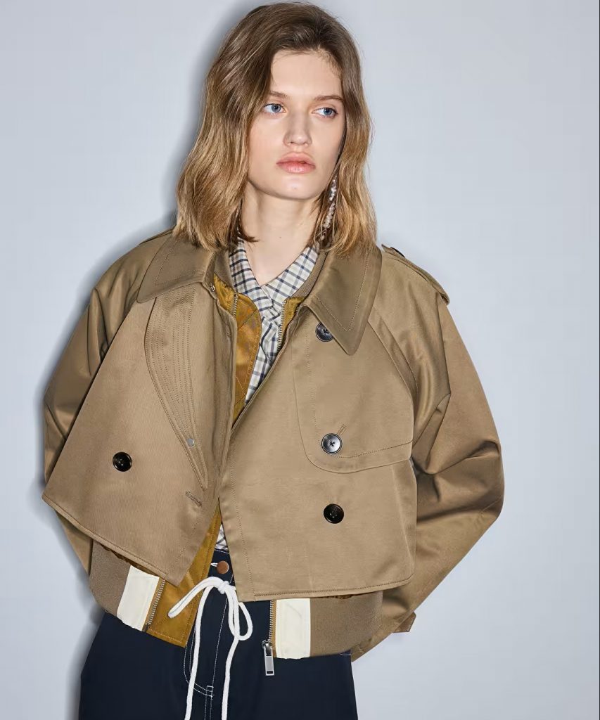 İPEKYOL Çift Parça Görünüm Kumaş Mix Mont IS1260012036