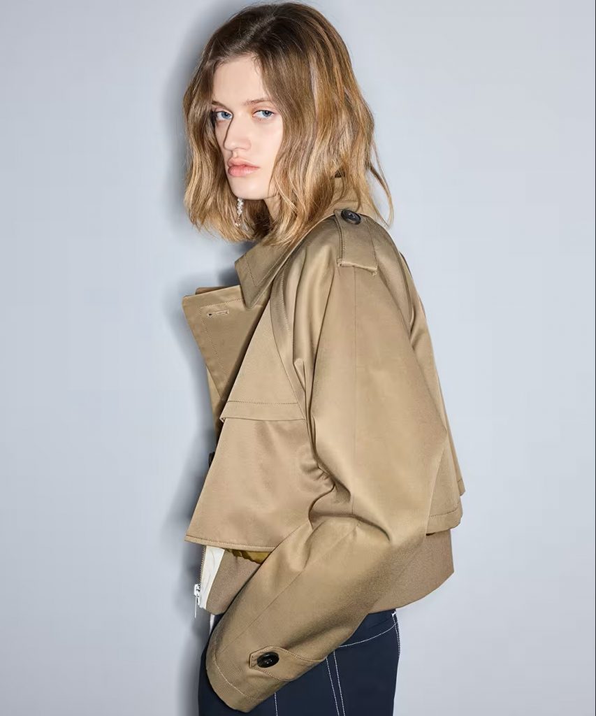 İPEKYOL Çift Parça Görünüm Kumaş Mix Mont IS1260012036