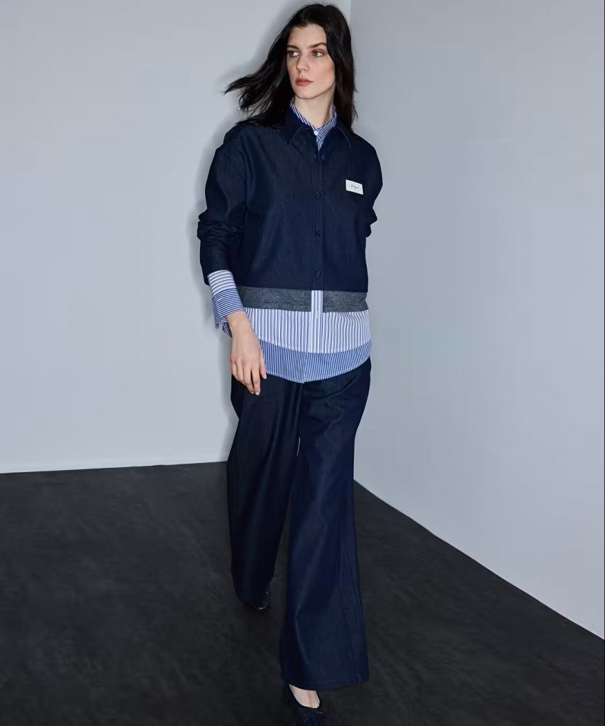 İPEKYOL Kontrast Katmanlı Sweatshirt IS1260091007