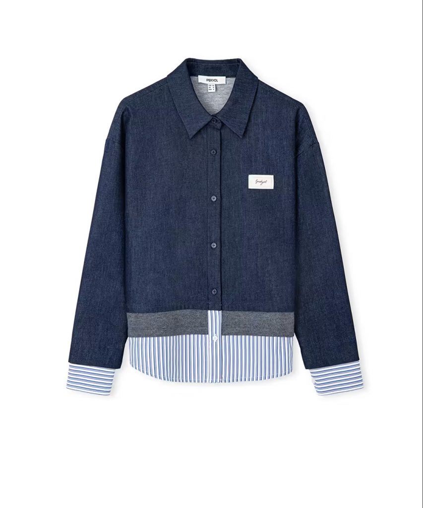 İPEKYOL Kontrast Katmanlı Sweatshirt IS1260091007