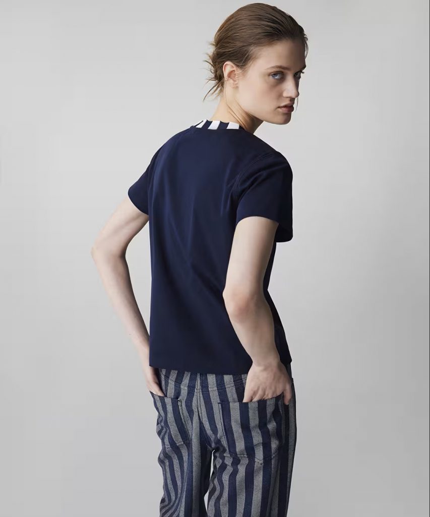 İPEKYOL  Üç Boyutlu Baskılı Tişört IS1260070046 - Lacivert