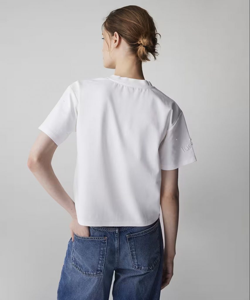 İPEKYOL Karma İnci Aksesuarlı Tişört IS1260070060