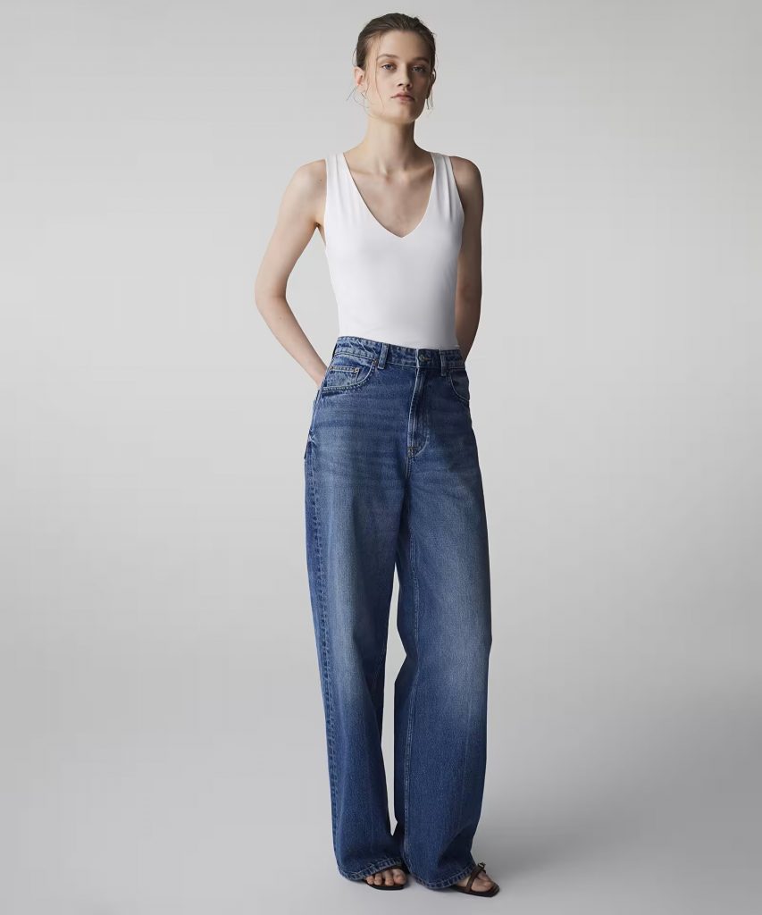 İPEKYOL V Yaka Basic T-Shirt IS1260070100