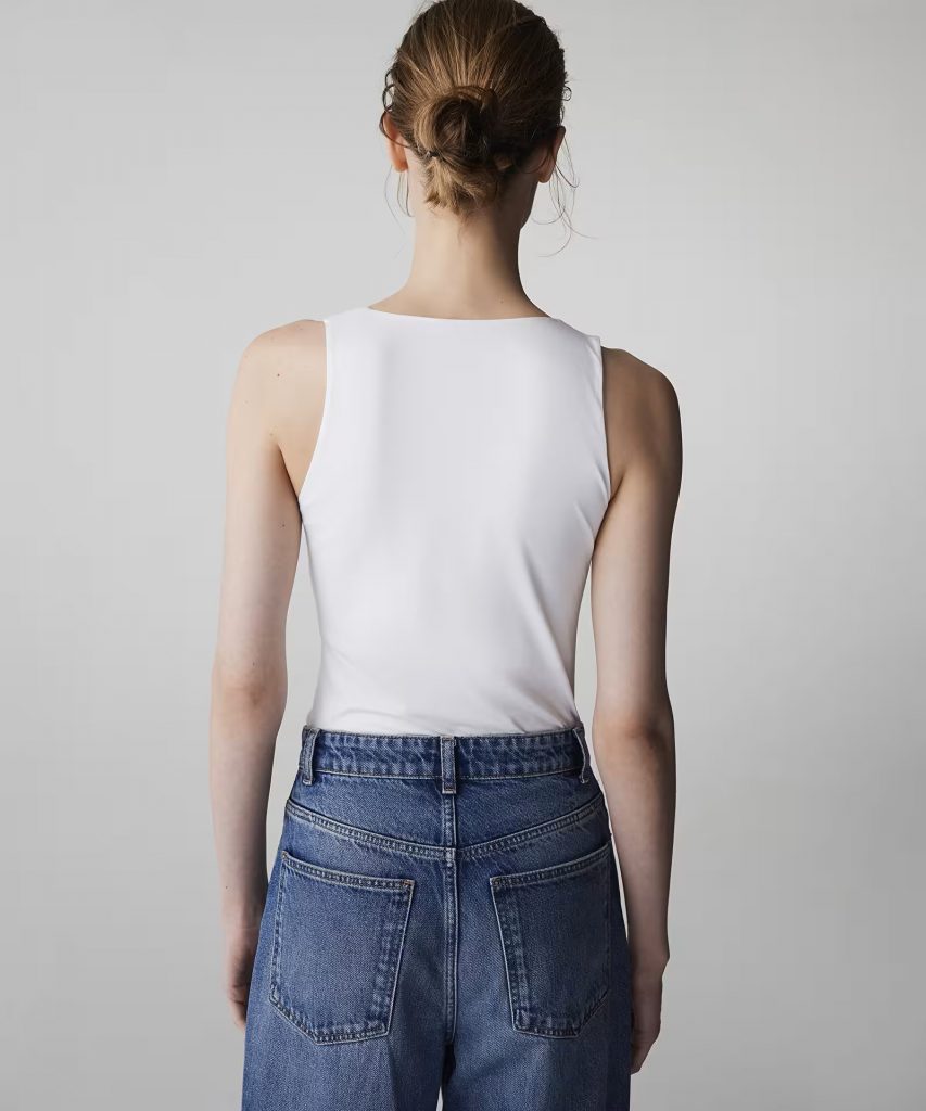 İPEKYOL V Yaka Basic T-Shirt IS1260070100