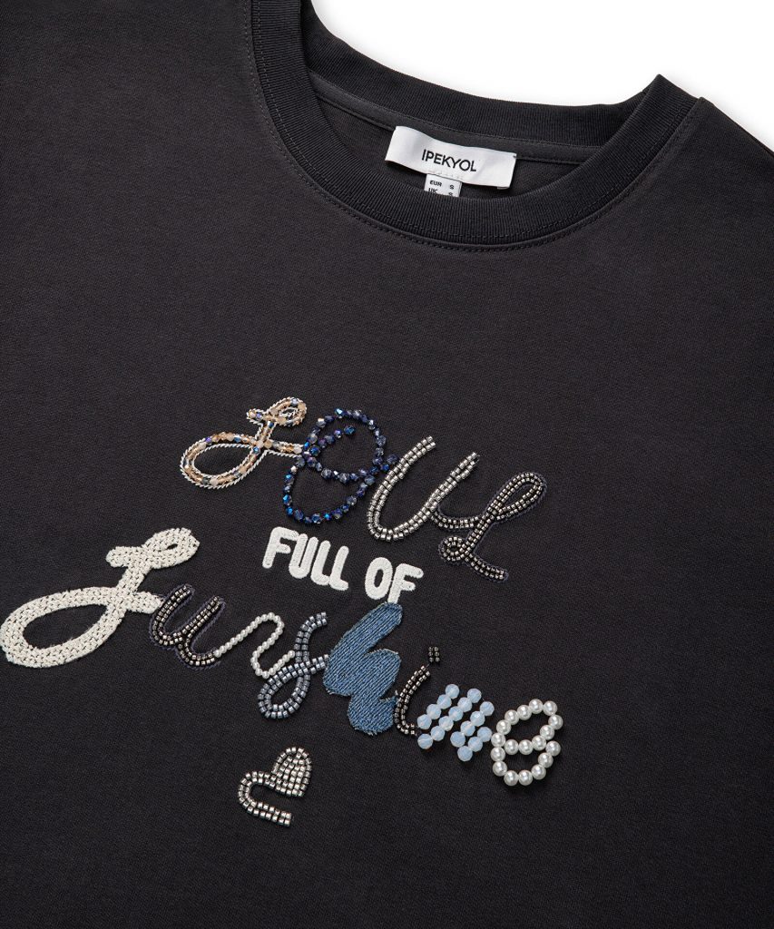 İPEKYOL Slogan Nakışlı T-shirt IS1260070103