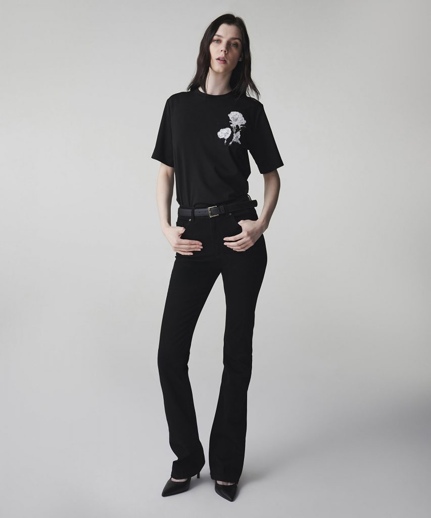 İPEKYOL Üç Boyutlu Nakışlı T-shirt IS1260070105