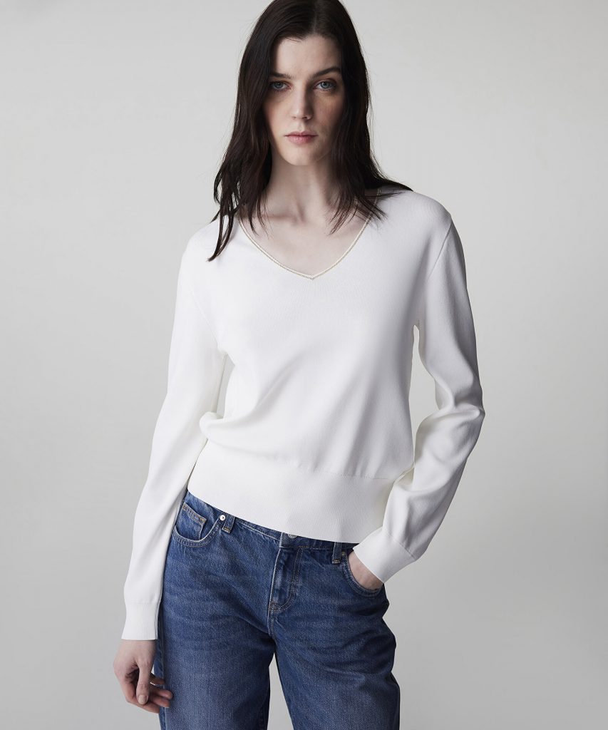 İPEKYOL Strass Taş Şeritli Triko IS1260050073