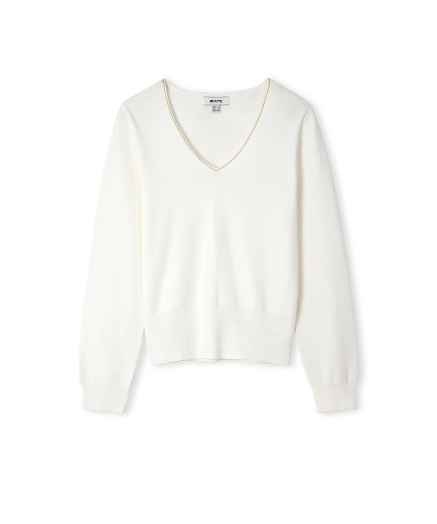 İPEKYOL Strass Taş Şeritli Triko IS1260050073