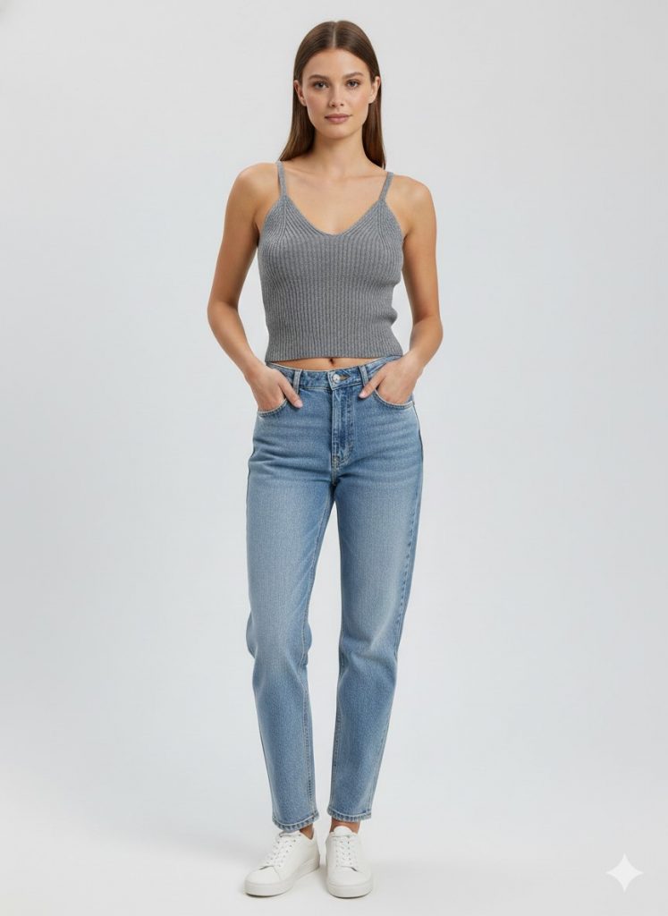 İPEKYOL V Yaka Triko Bluz IW6240050188