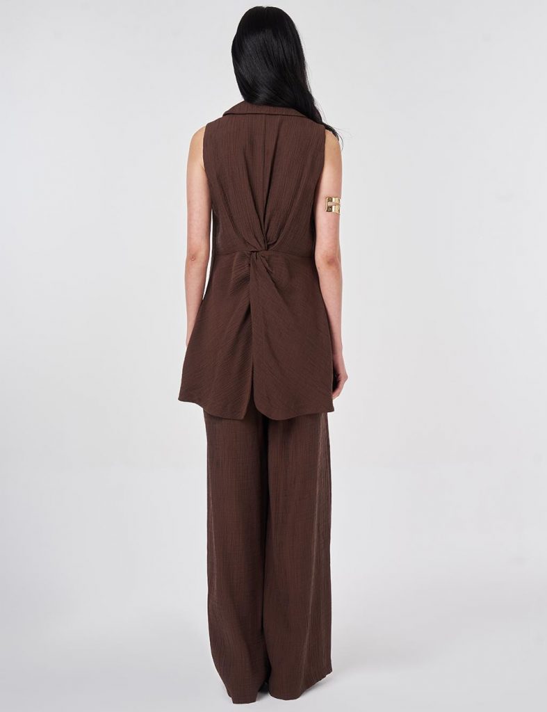 KAYRA Lyocell Viskon Yelekli Takım  16042