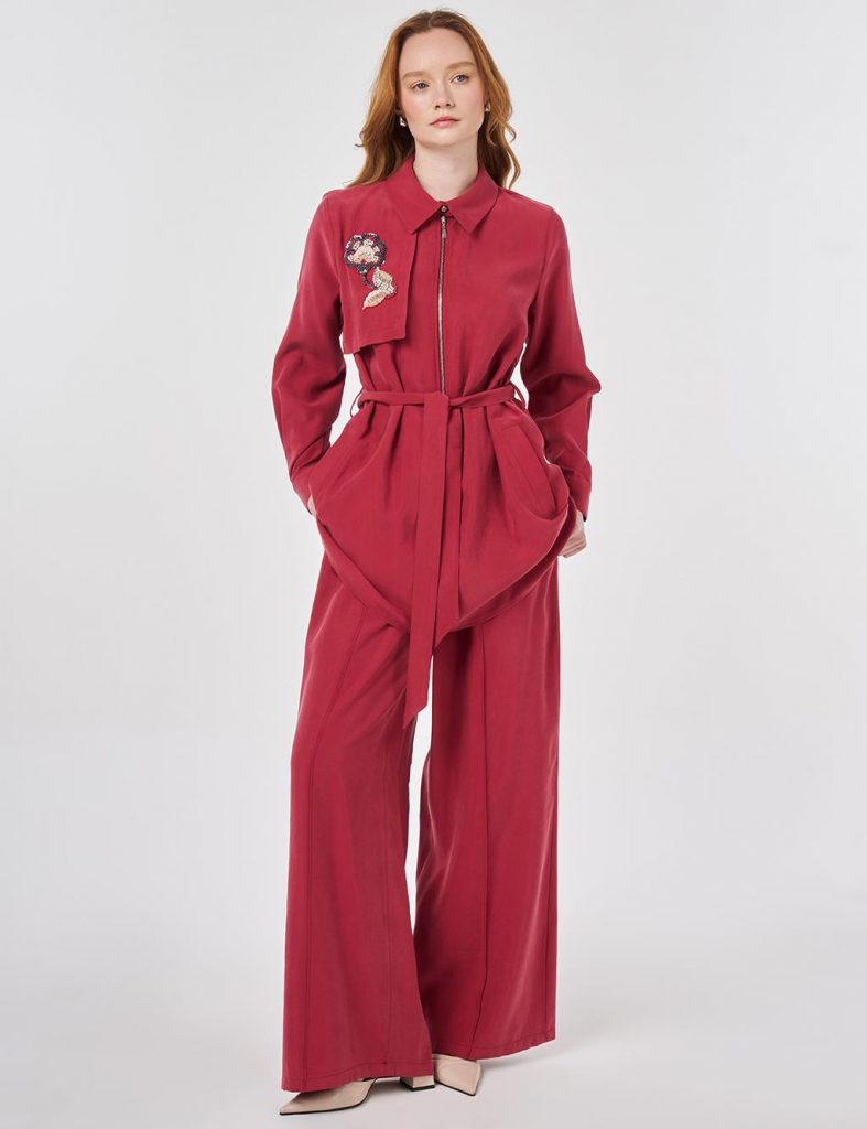 KAYRA Boncuk İşlemeli Modal İkili Takım 76004