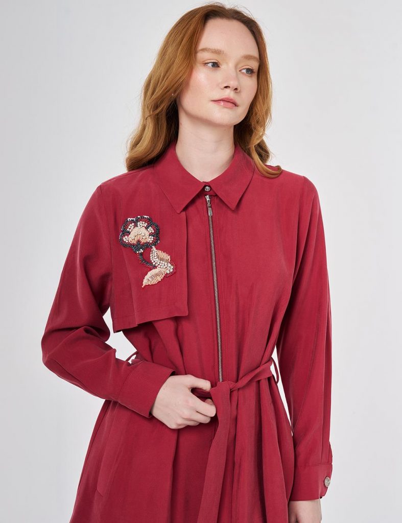 KAYRA Boncuk İşlemeli Modal İkili Takım 76004