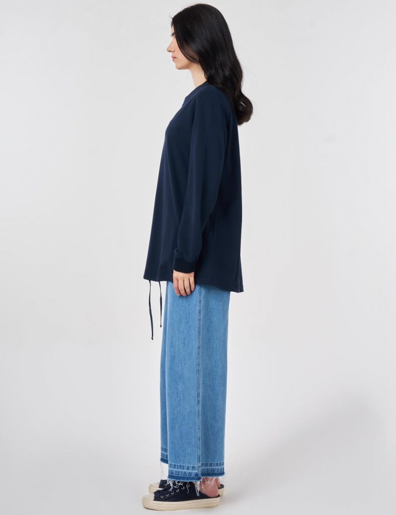 KAYRA Sıfır Yaka Örme Sweatshirt 70015