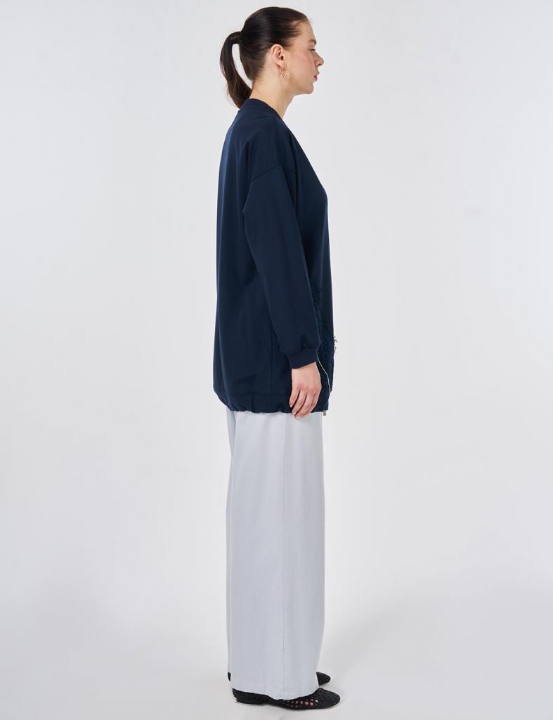 KAYRA Dantel Garnili Rayon Ceket 73003