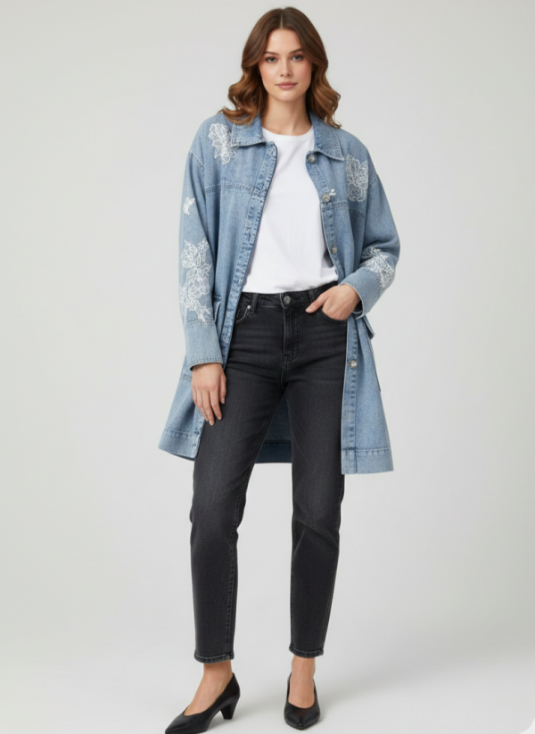 KAYRA Nakışlı Ceket 73011