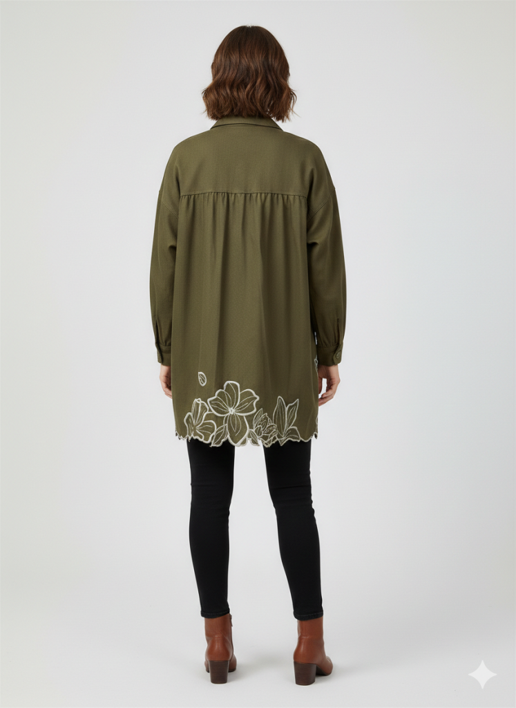 KAYRA Nakışlı Ceket 73019