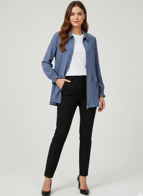 KAYRA Kolları Fırfırlı Ceket 73020