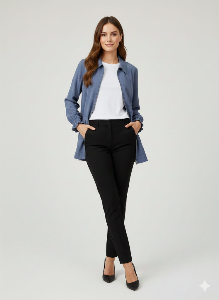 KAYRA Kolları Fırfırlı Ceket 73020