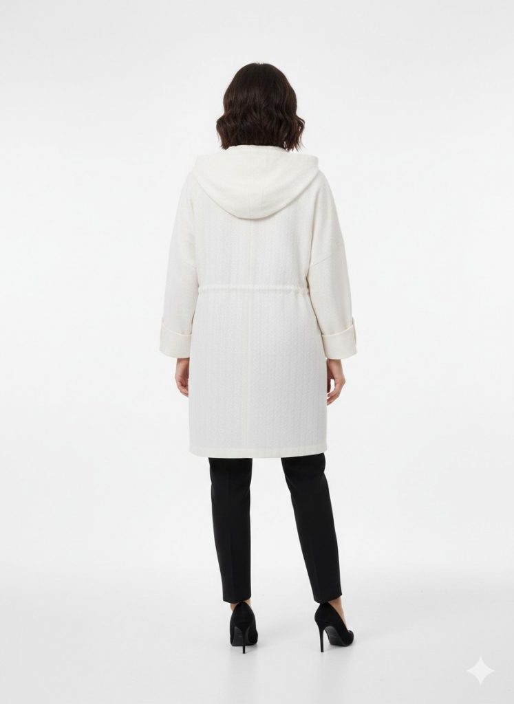 KAYRA Jakarlı Kısa Trençkot 24001