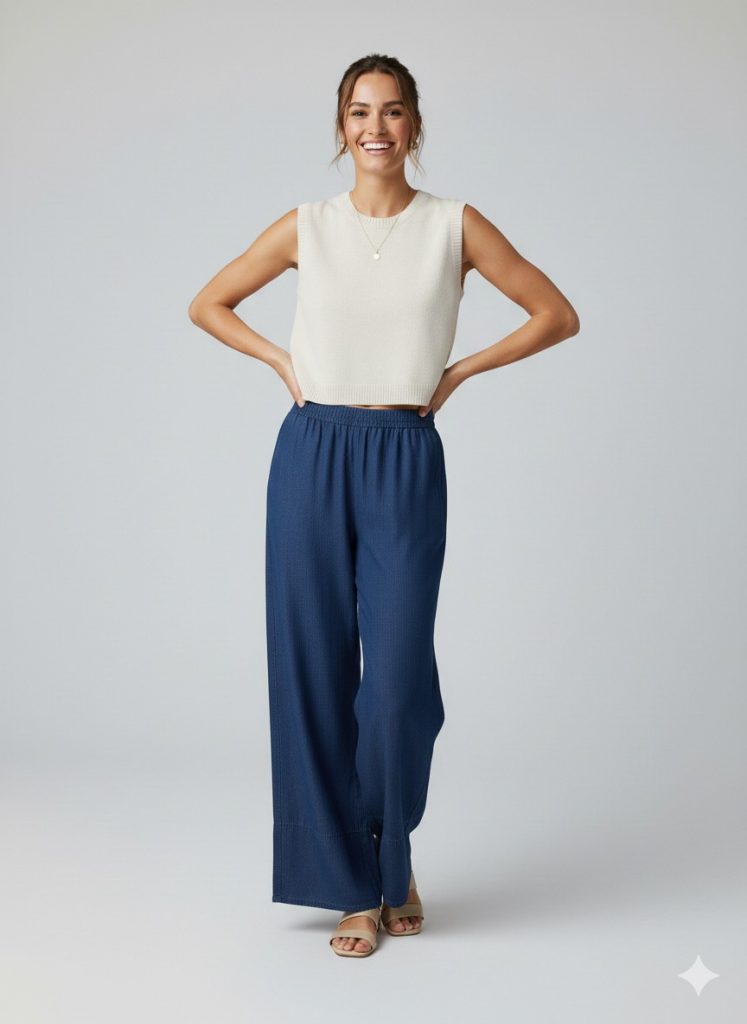 KAYRA Geniş Paça Pantolon 79020