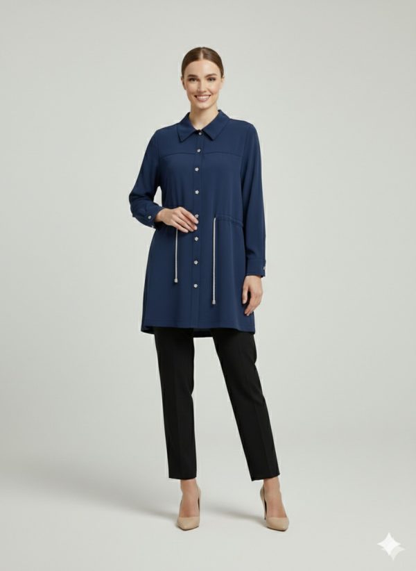 KAYRA Belden Bağlamalı Tunik 21003