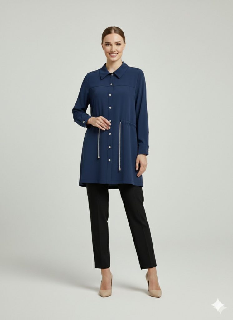 KAYRA Belden Bağlamalı Tunik 21003