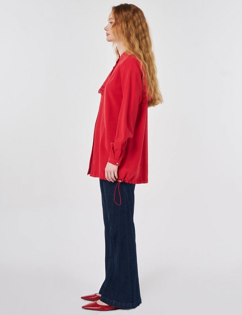 KAYRA Nakış Aplikeli Tunik 21029