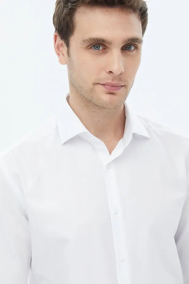 KİP Klasik Erkek Gömlek 4914 - Beyaz
