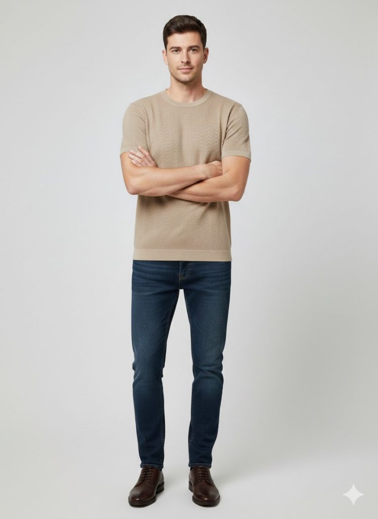 KİP Triko Yuvarlak Yaka T-shirt 10003