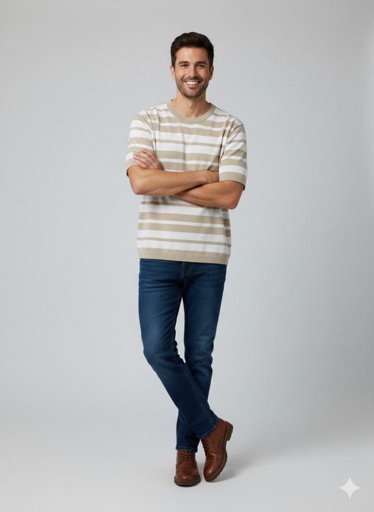 KİP Triko Yuvarlak Yaka T-shirt  10013