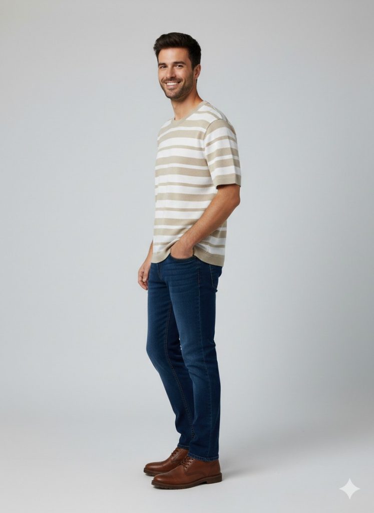 KİP Triko Yuvarlak Yaka T-shirt  10013