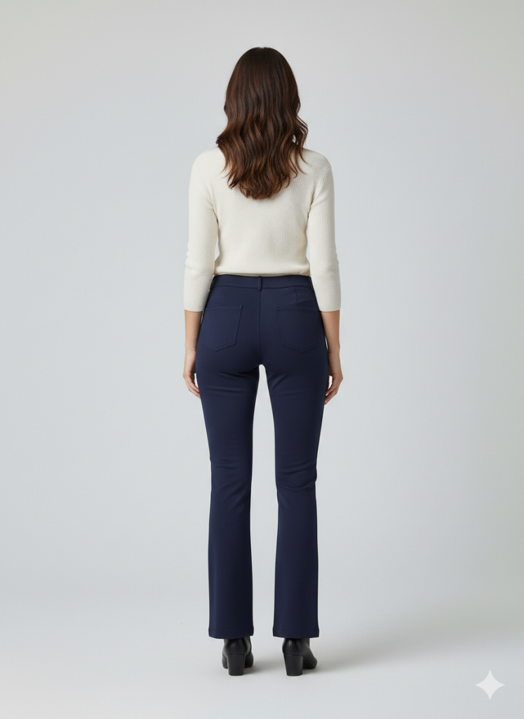 EKOL Beş Cep İspanyol Paça Pantolon 4034