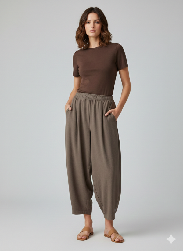 MASCARA Cepsiz Şalvar Pantolon 3119