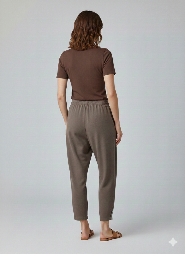 MASCARA Cepsiz Şalvar Pantolon 3119 - BEJ