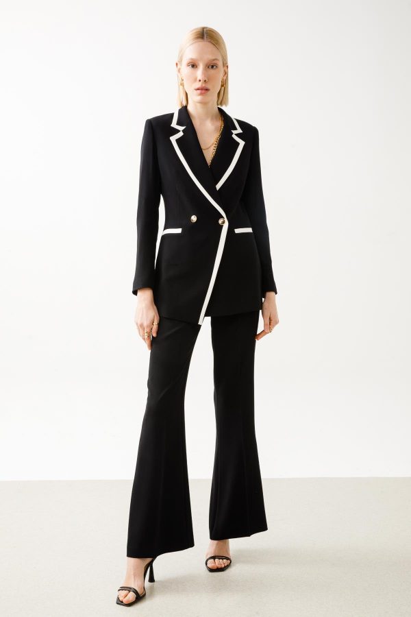 MODAİLGİ Enkürüsteli Kruvaze Ceket  07016