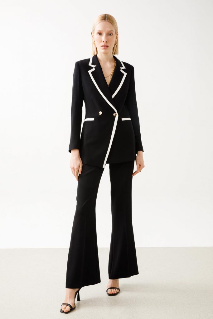 MODAİLGİ Enkürüsteli Kruvaze Ceket  07016