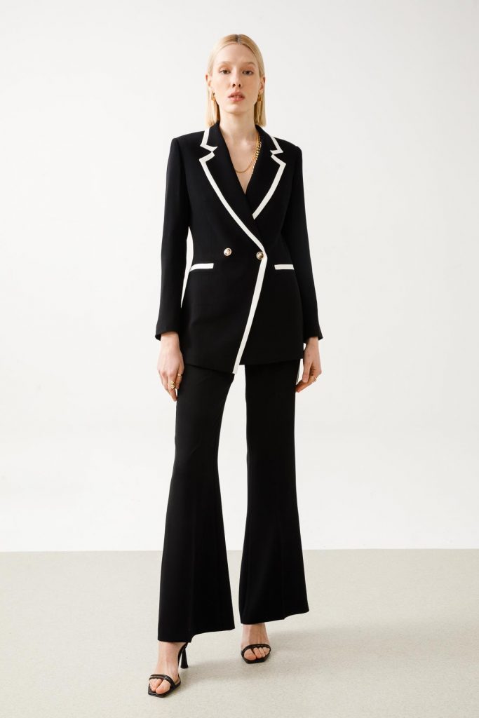 MODAİLGİ Enkürüsteli Kruvaze Ceket  07016