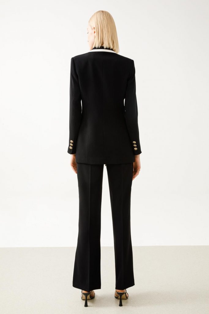 MODAİLGİ Enkürüsteli Kruvaze Ceket  07016