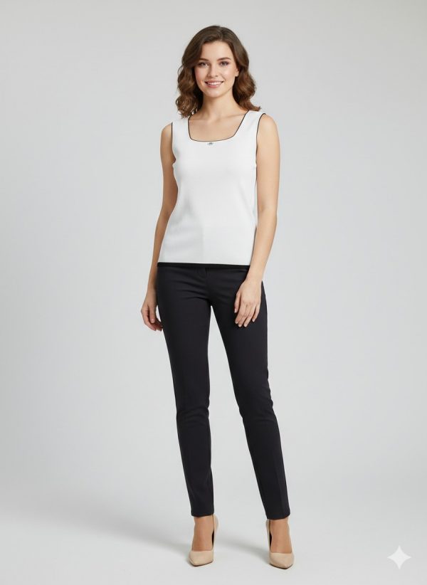 ON TRİKO Çizgi Detaylı Bluz 70334