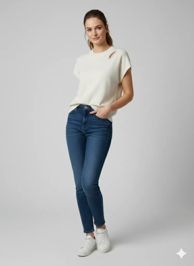 ON TRİKO Omzu Detaylı Bluz 70353